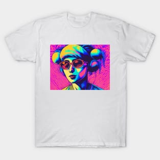 psychedelic girl T-Shirt